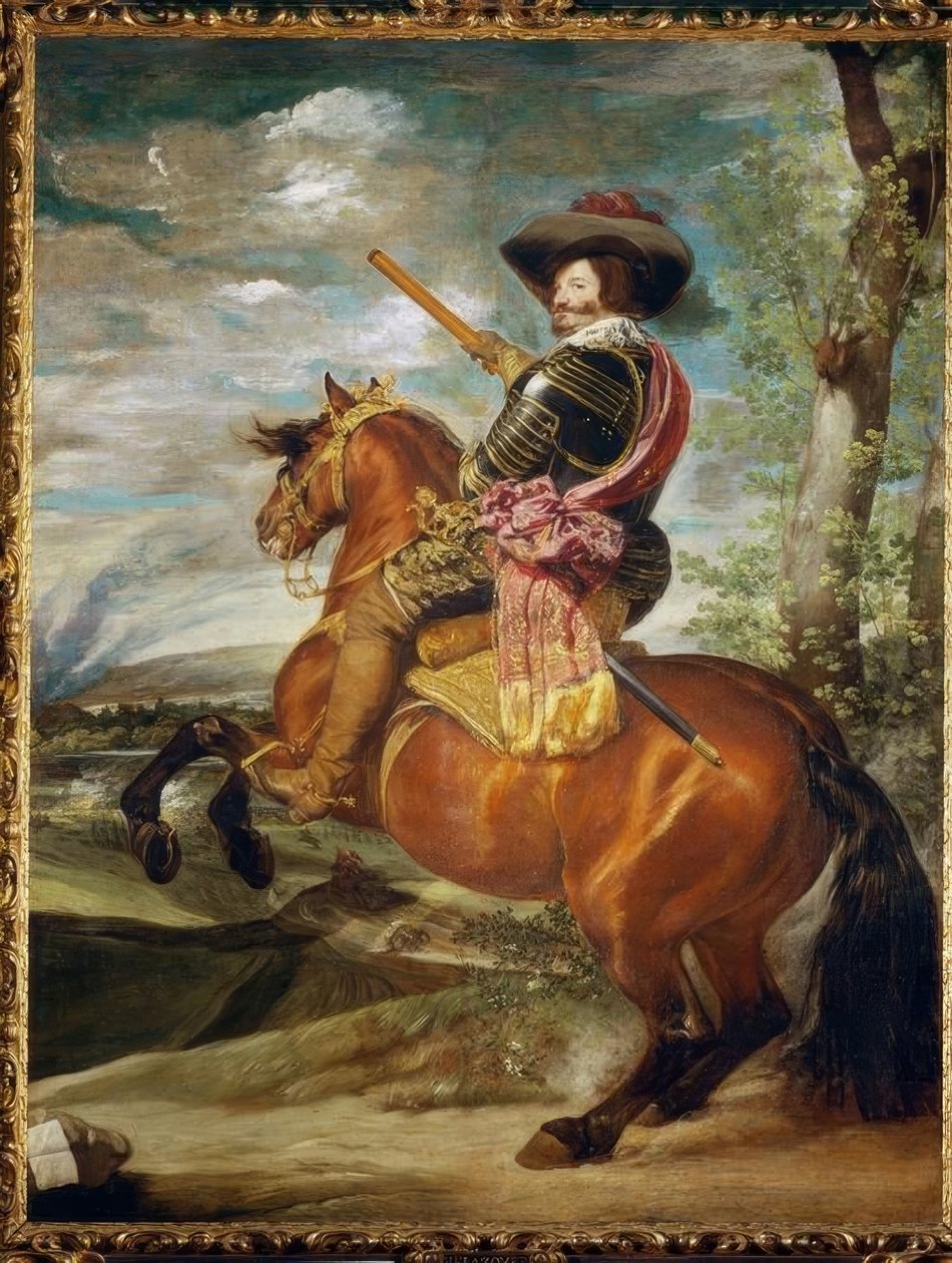 Hrabia książę Olivares zu Pferde autorstwa Diego Velázquez
