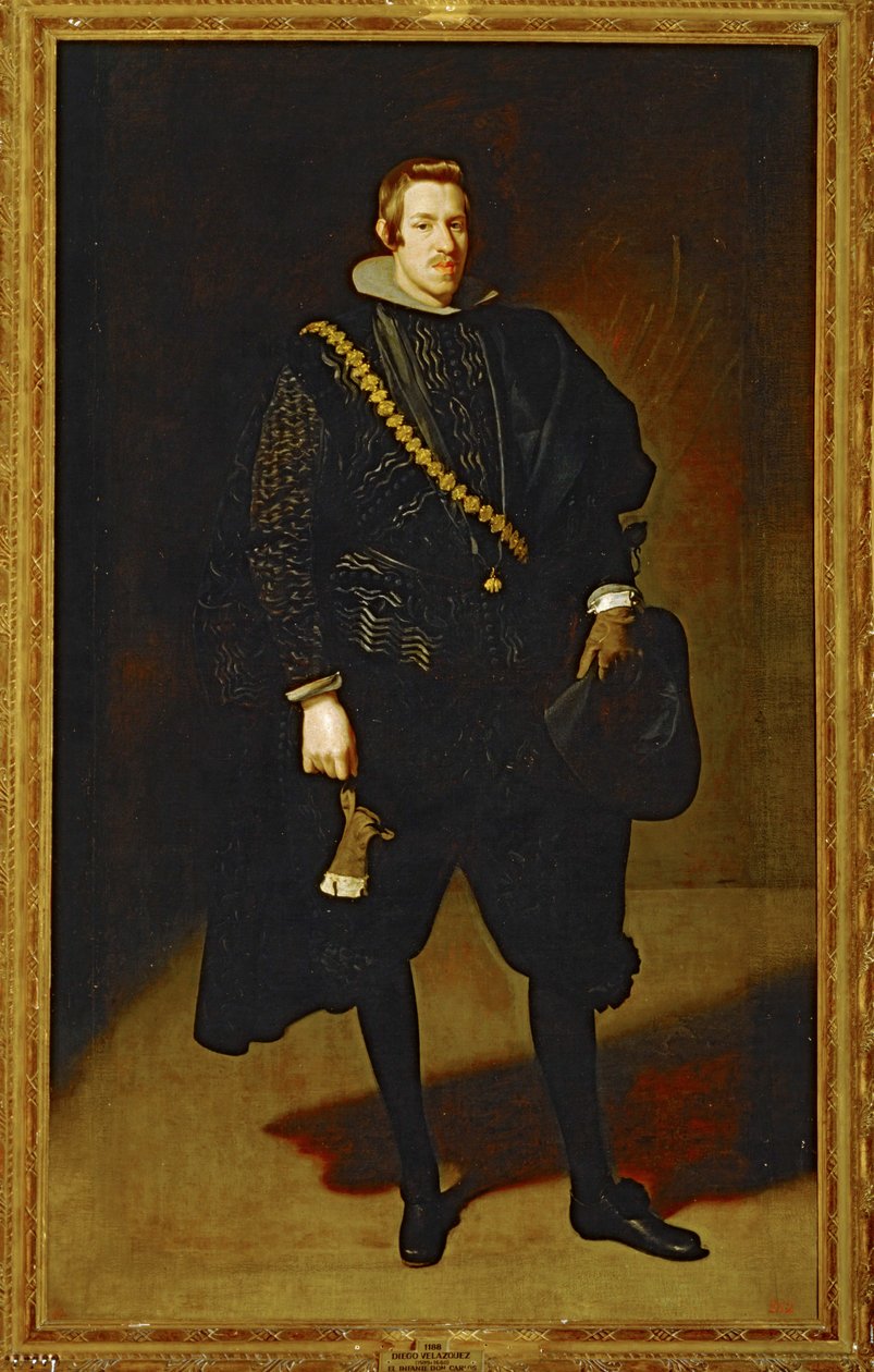 Don Carlos, Infant Hiszpanii, syn Filipa II ... (obraz na płótnie) autorstwa Diego Rodriguez de Silva y Velazquez