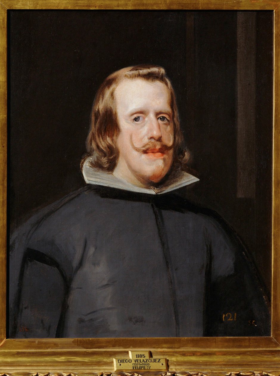 Król Hiszpanii Filip IV ... (obraz na płótnie) autorstwa Diego Rodriguez de Silva y Velazquez