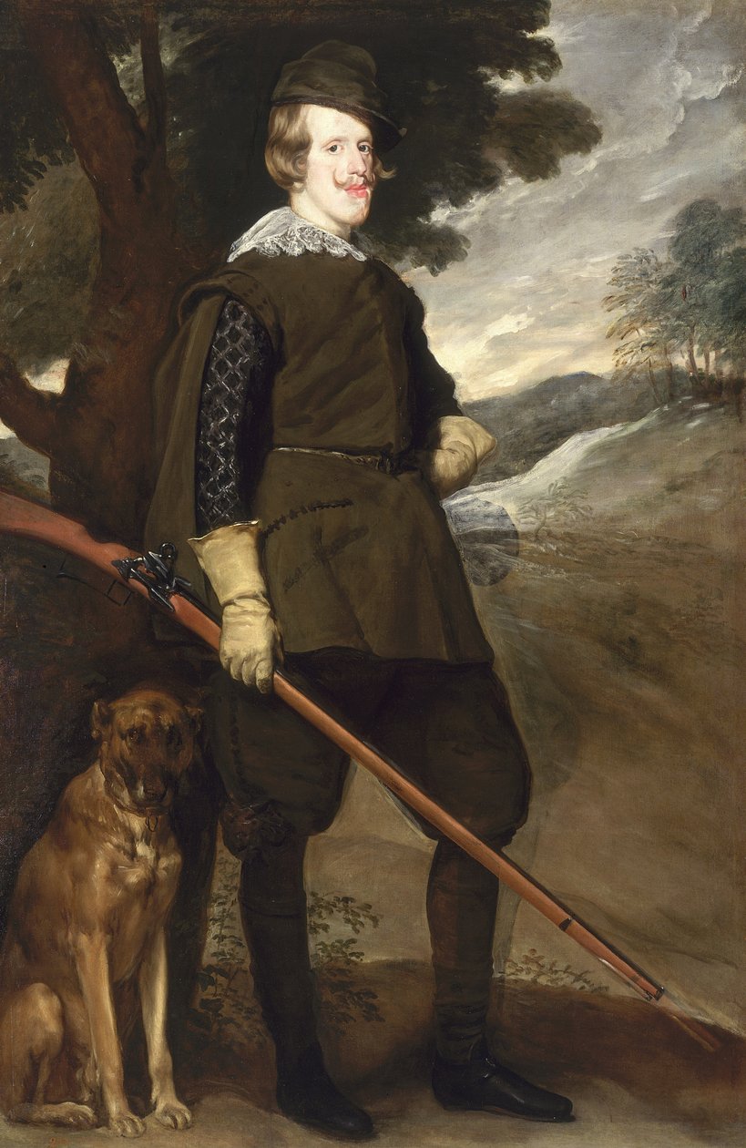 Filip IV (1605-1665) król Hiszpanii autorstwa Diego Velázquez