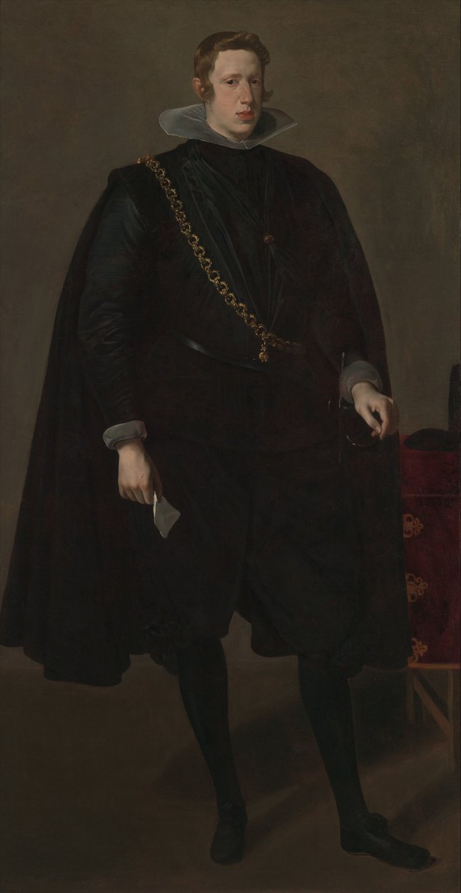 Filip IV, król Hiszpanii, ok. 1624 (olej na płótnie) autorstwa Diego Velázquez