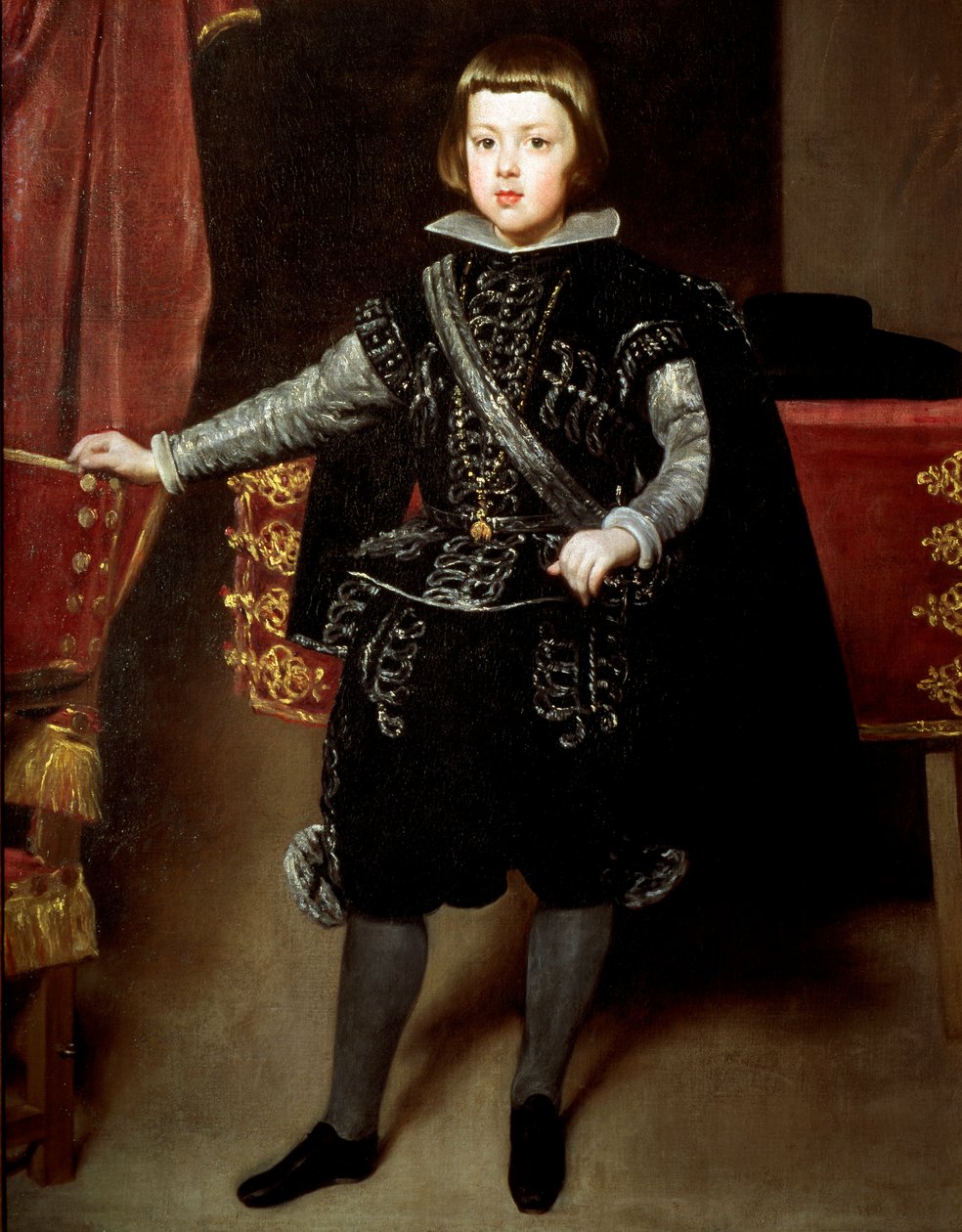 Portret Baltasara Carlosa z Hiszpanii (olej na płótnie) autorstwa Diego Velázquez