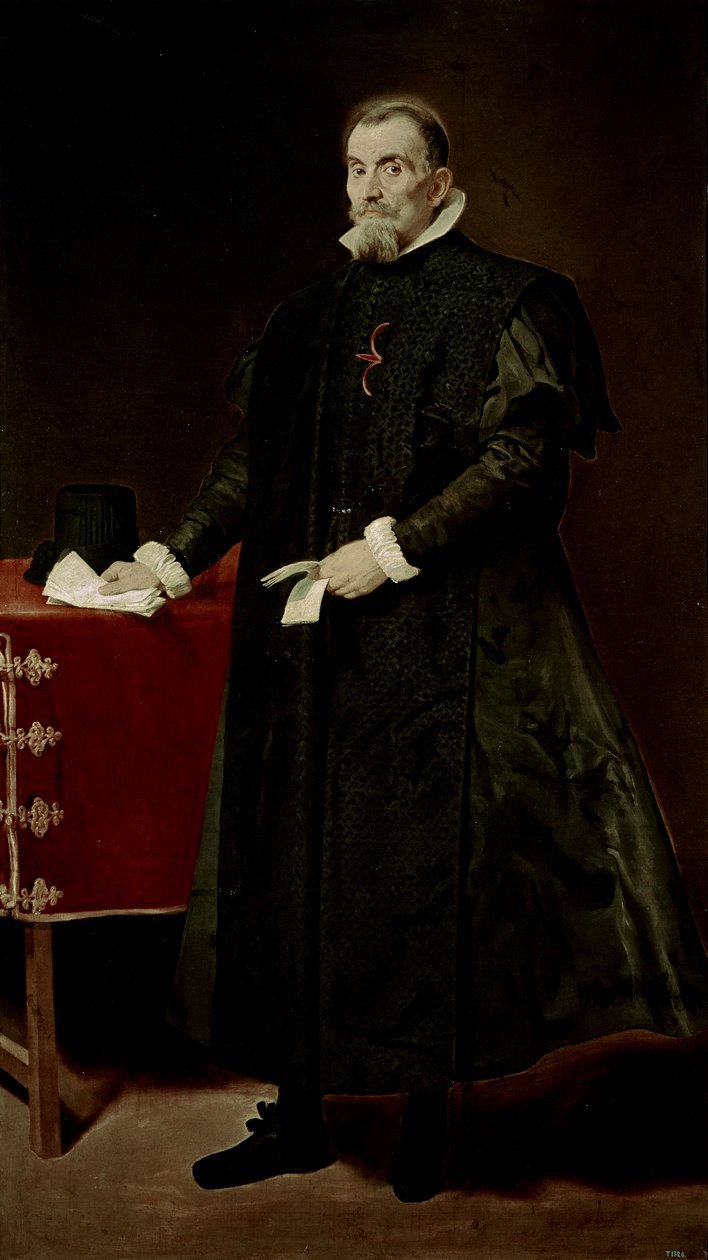 Portret Don Diego de Corral Arellano, ok. 1631 (olej na płótnie) autorstwa Diego Rodriguez de Silva y Velazquez