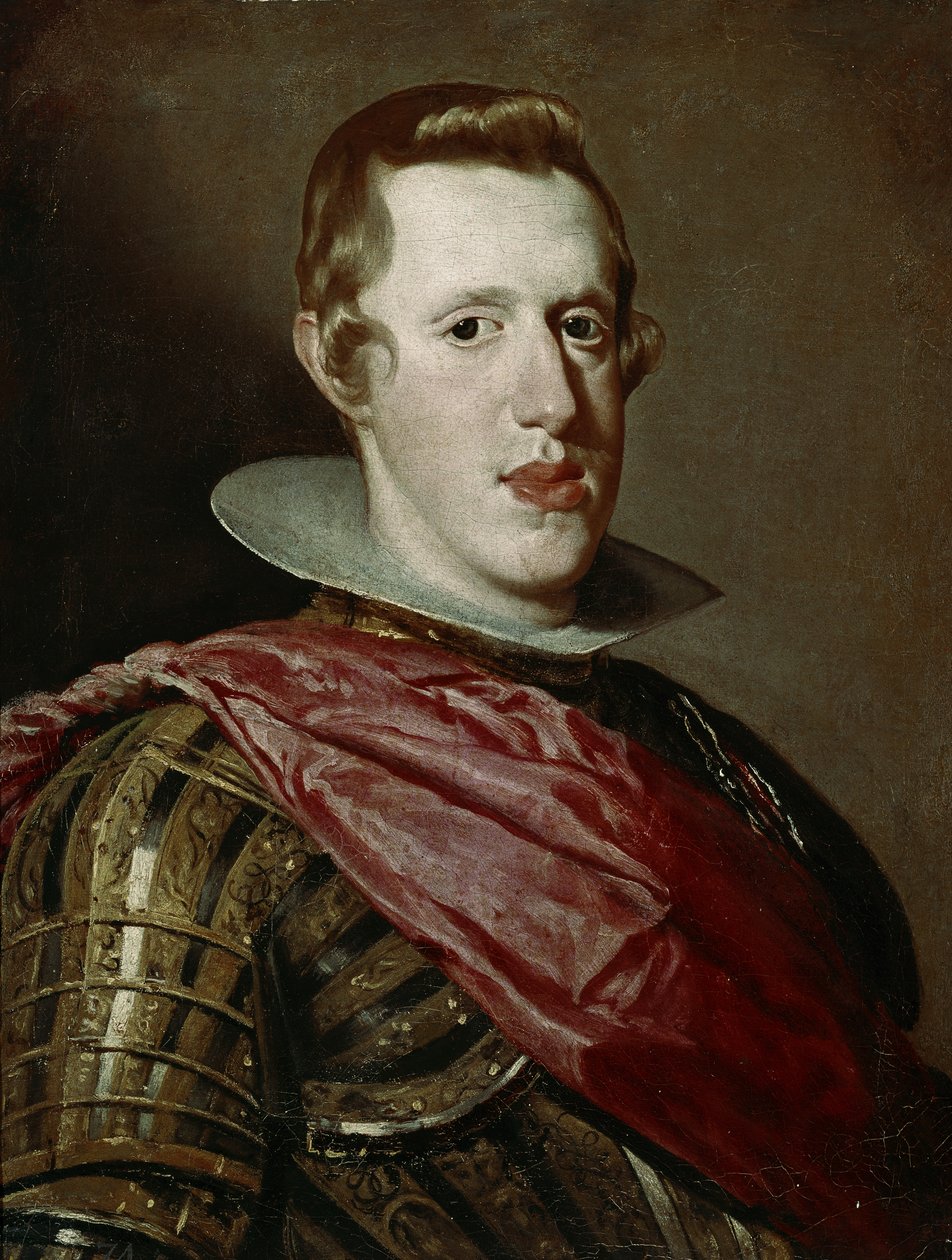 Portret Filipa IV Hiszpanii w zbroi, ok. 1625-1628 (olej na płótnie) autorstwa Diego Rodriguez de Silva y Velazquez