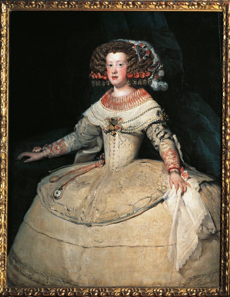 Portret infantki Marii Teresy z Hiszpanii autorstwa Diego Velázquez