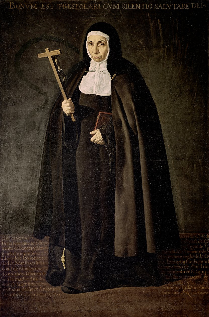 Portret matki Jeronimy de la Fuente autorstwa Diego Rodriguez de Silva y Velazquez