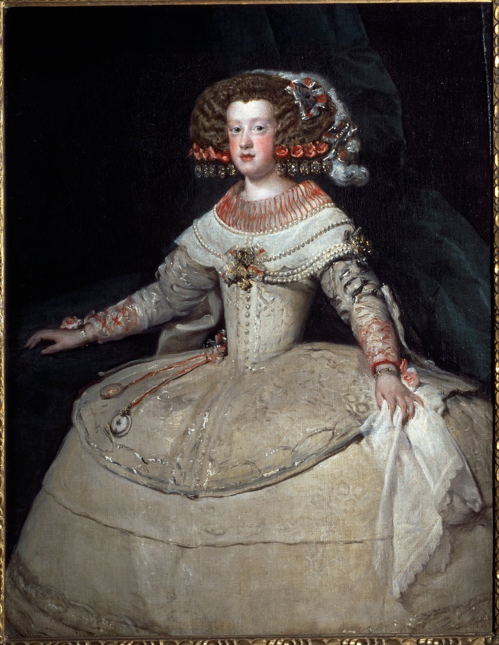 Portret infantki Marii Teresy z Hiszpanii autorstwa Diego Velázquez
