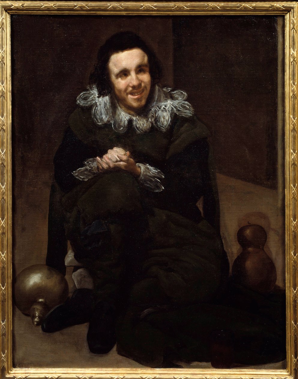 Portret Dyni Błazna Don Juana. Obraz Diego Rodrigueza de Silva i Velasqueza (1599-1660) autorstwa Diego Velázquez