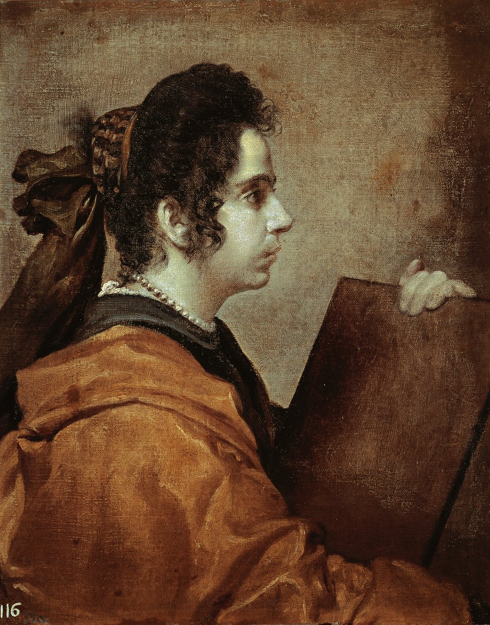 Sibilla (Juana Pacheco), ok. 1632 (olej na płótnie) autorstwa Diego Rodriguez de Silva y Velazquez