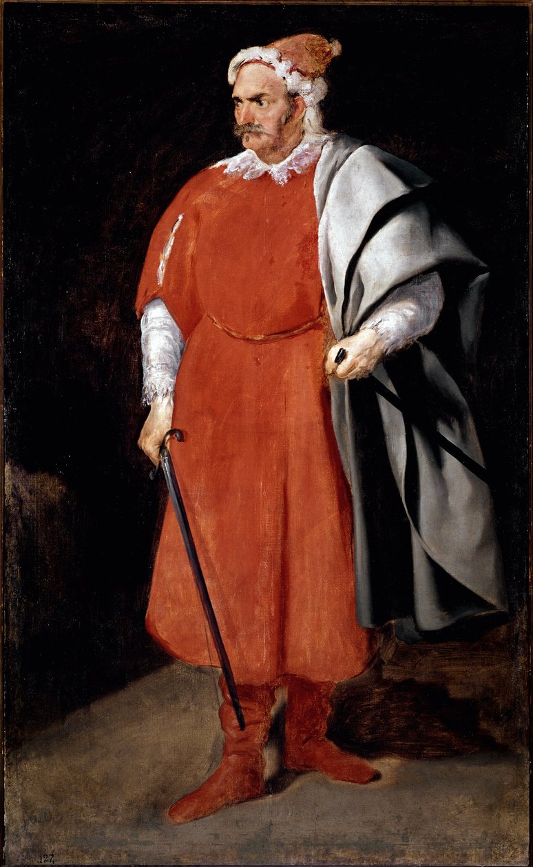 Błazen Barbarroja (olej na płótnie) autorstwa Diego Velázquez