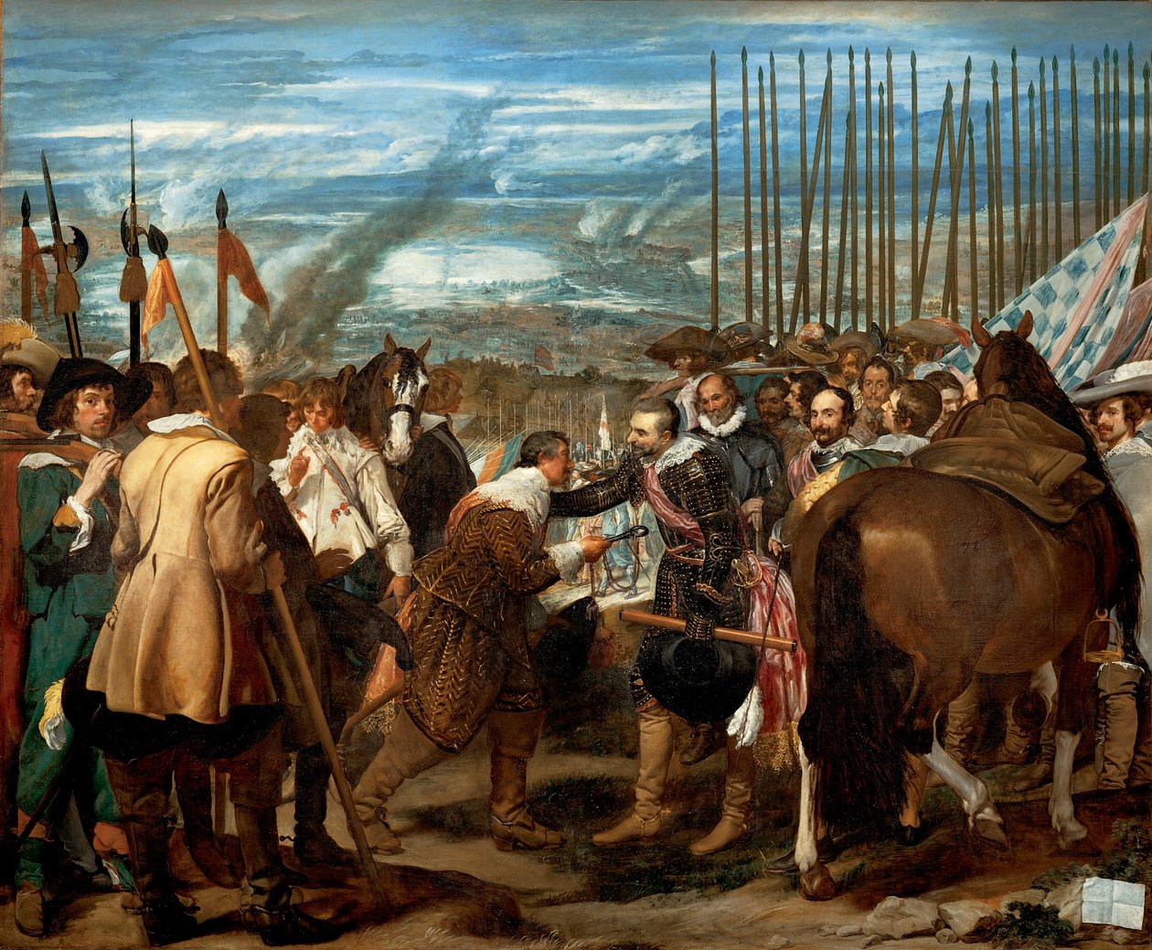 Poddanie się Bredy 5 czerwca autorstwa Diego Velázquez
