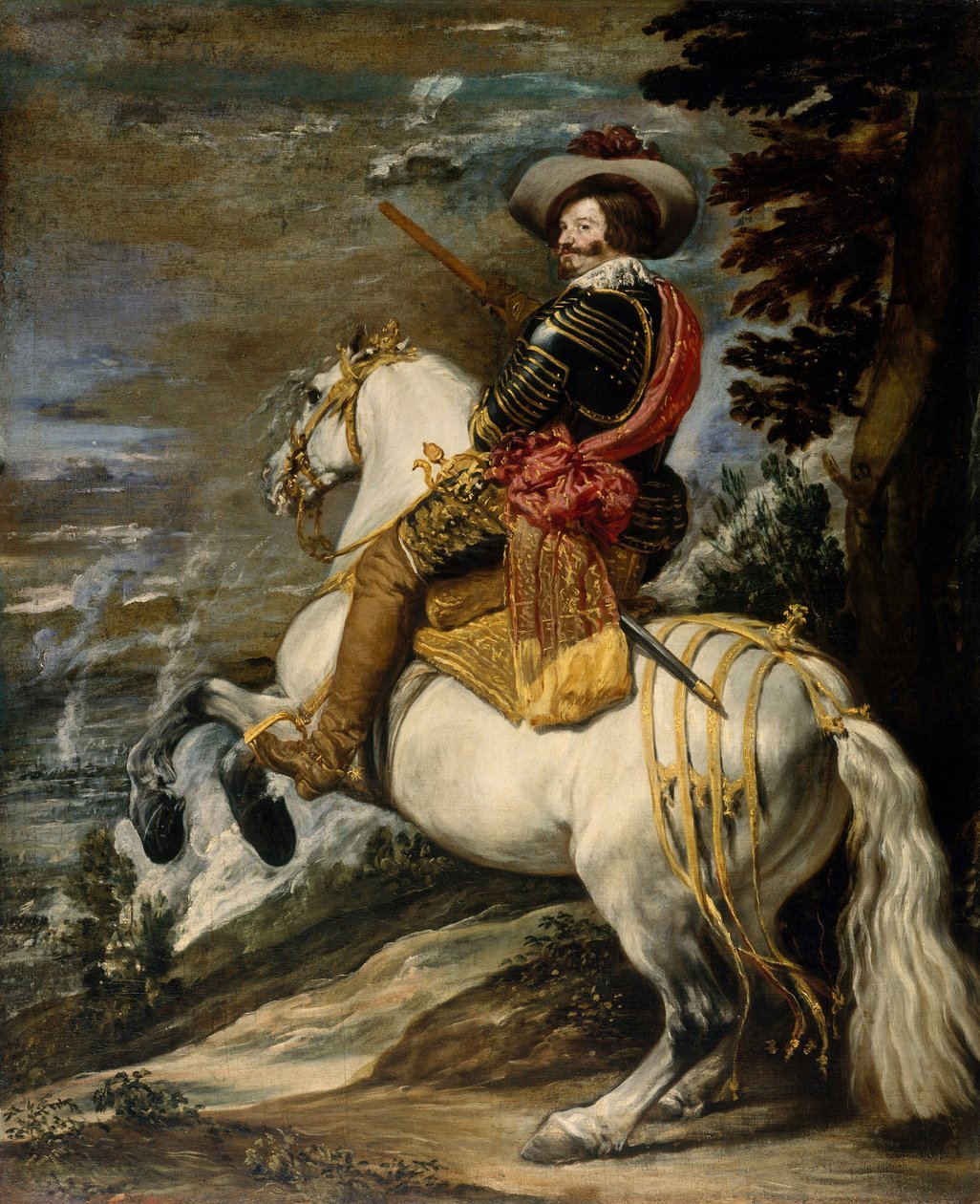 Don Gaspar de Guzman, hrabia-książę Olivares, ok. 1635 autorstwa Diego Velázquez