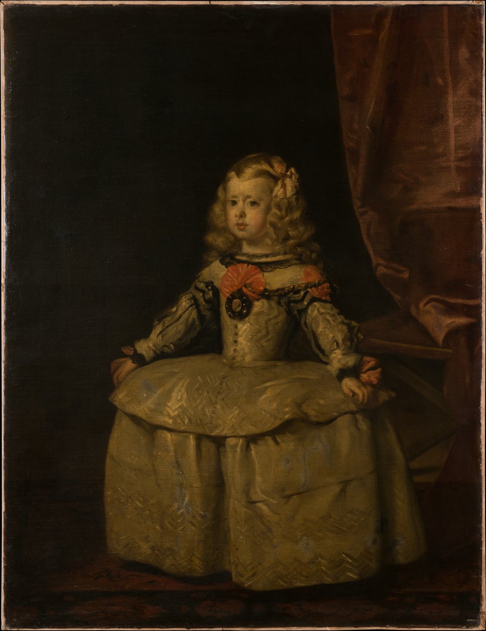 Portret infantki Małgorzaty (1651-1673) autorstwa Diego Velázquez