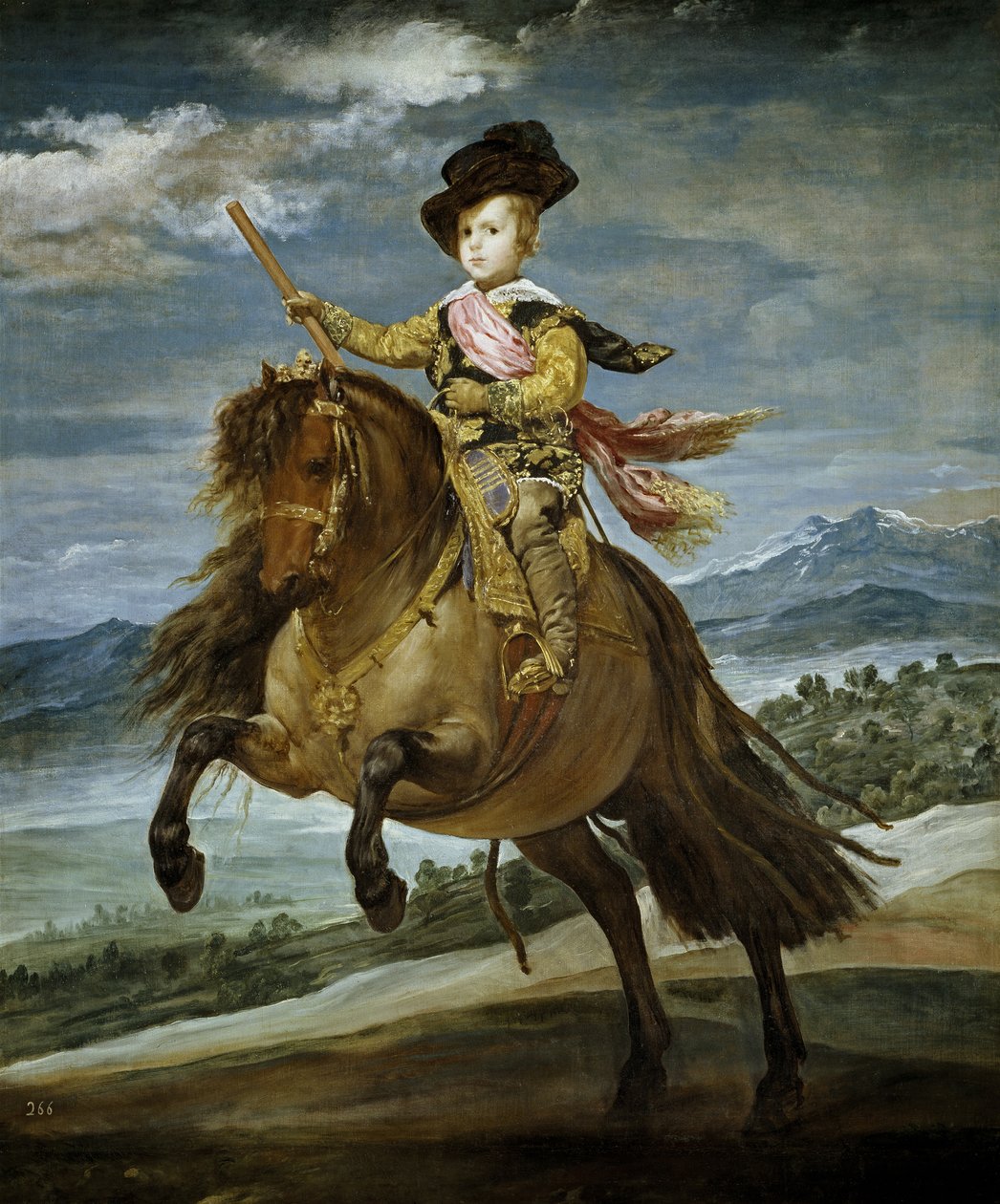 Portret konny księcia Balthasara Karola, ok. 1930 r. 1635 autorstwa Diego Velázquez