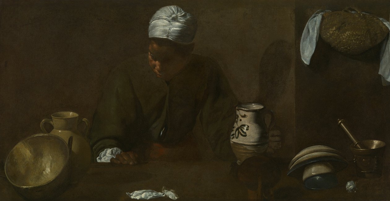 Scena kuchenna autorstwa Diego Velázquez