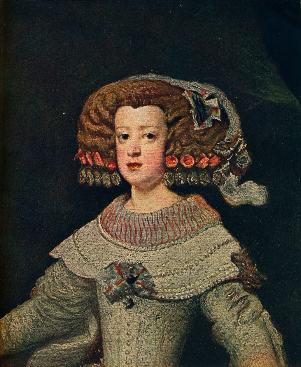 Portret królowej Marii Anny, Mariany Austriackiej, 1652, 1910 autorstwa Diego Velázquez
