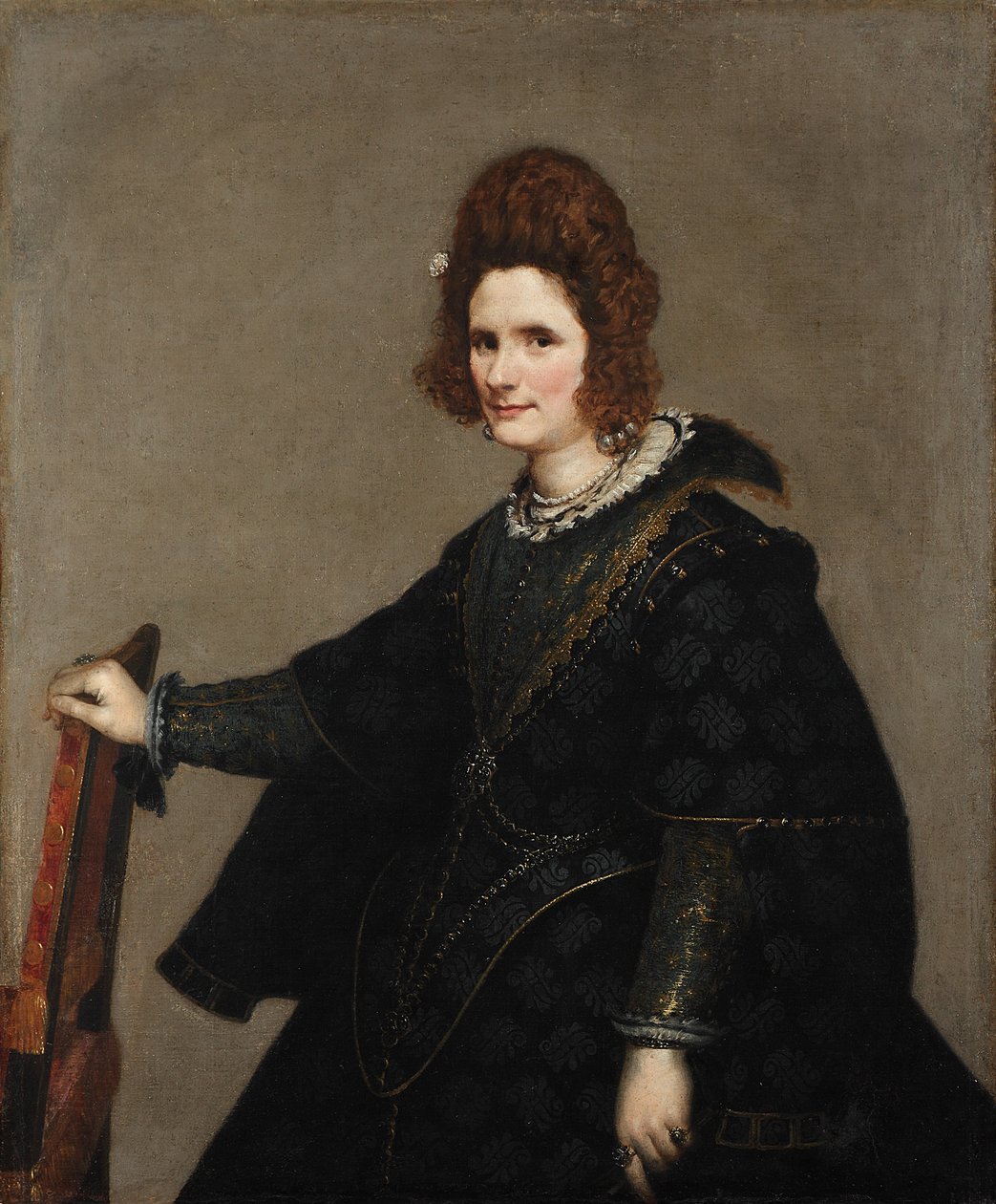 Portret damy (prawdopodobnie Condesa de Monterey) autorstwa Diego Velázquez