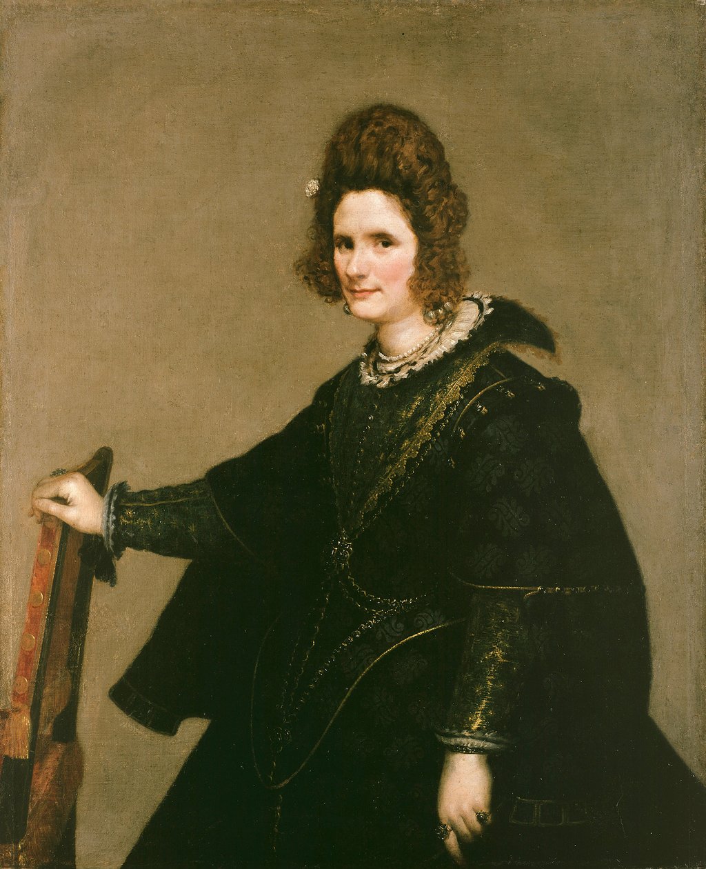 Portret damy, ok. 1630 autorstwa Diego Velázquez