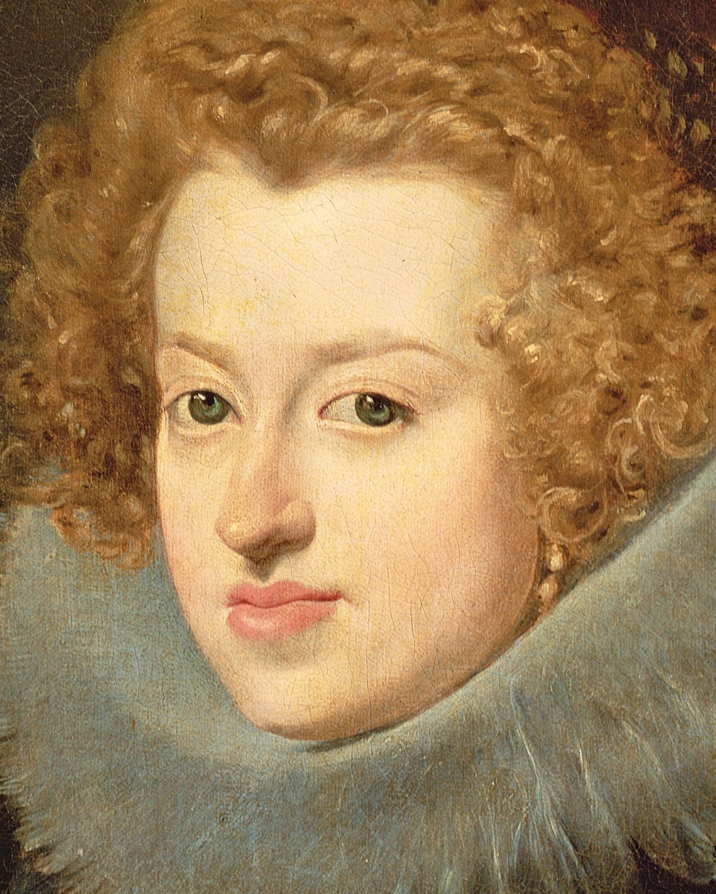 Infantka Maria Austriacka (1606-46) królowa Węgier, 1630, (detal z 61302) autorstwa Diego Velázquez