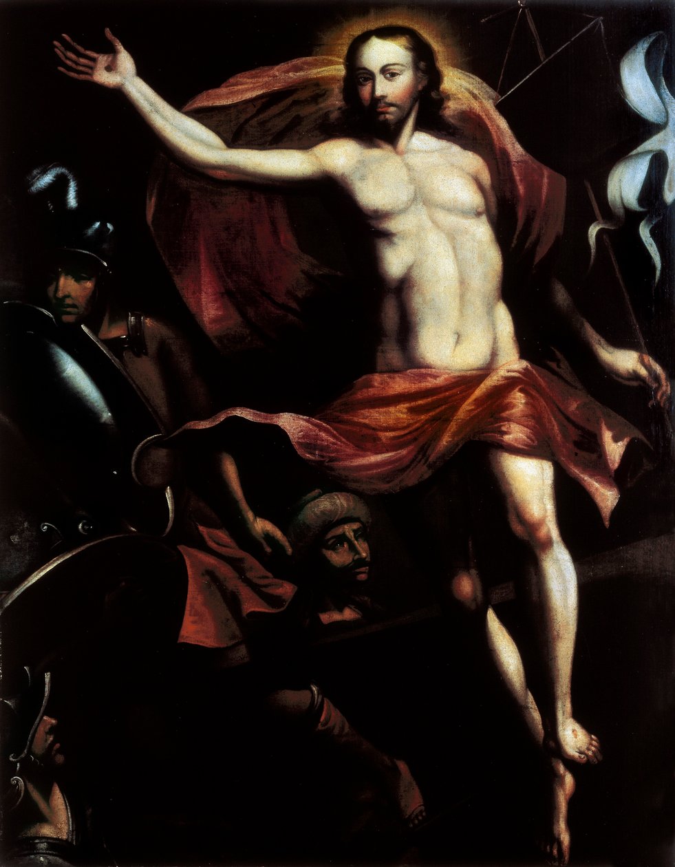 Obraz "Zmartwychwstanie" Diego de la Puente (1586-1663) autorstwa Diego de la Puente