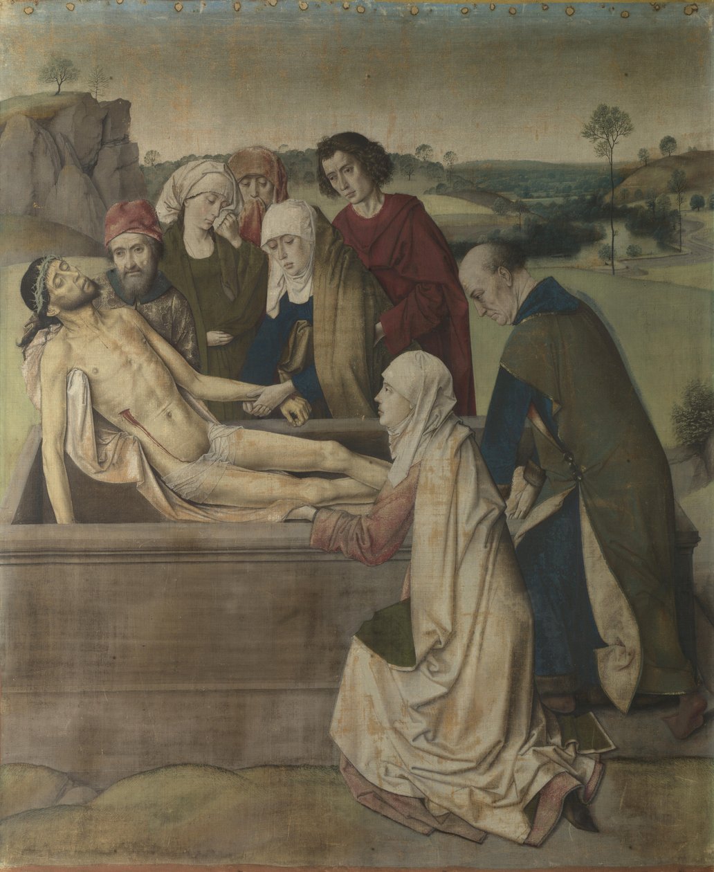 Die Grablegung autorstwa Dieric Bouts