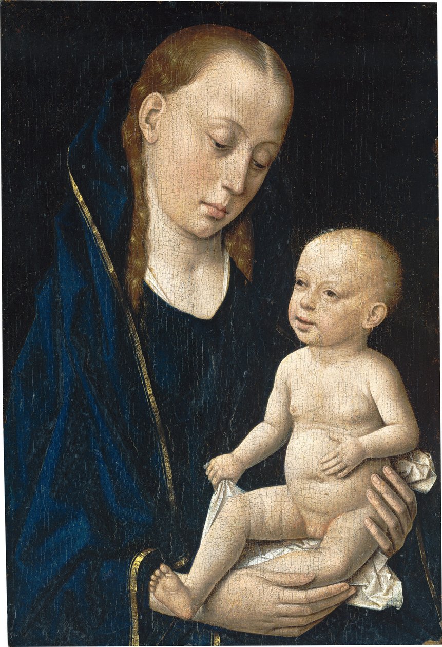Madonna z Dzieciątkiem autorstwa Dieric Bouts