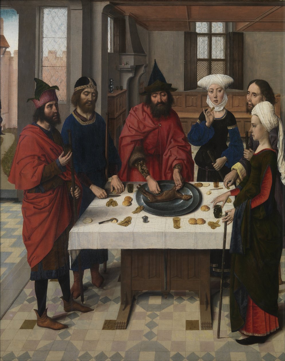 Święto Paschy autorstwa Dieric Bouts