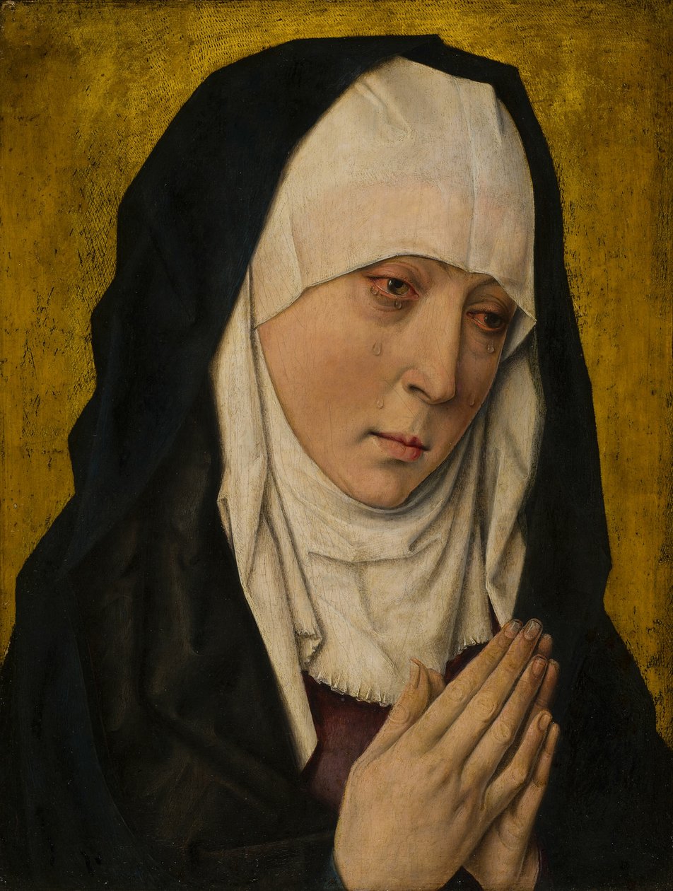 Mater Dolorosa (Bolesna Dziewica) autorstwa Dieric Bouts