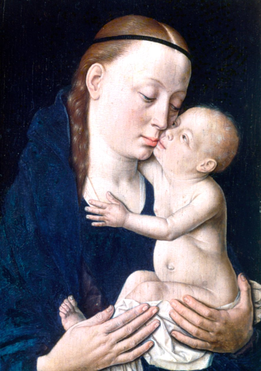 Dziewica z Dzieciątkiem, XV wiek autorstwa Dieric Bouts