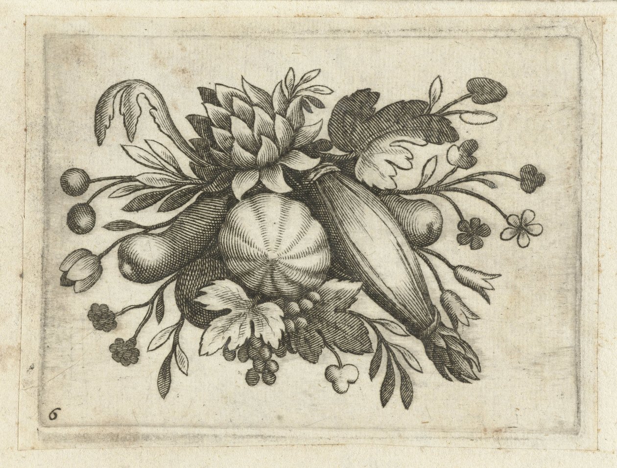 Festoen van Vrutten Mała książeczka z owocami przydatna w podróży (tytuł serii) autorstwa Dietrich Krüger (attributed to)
