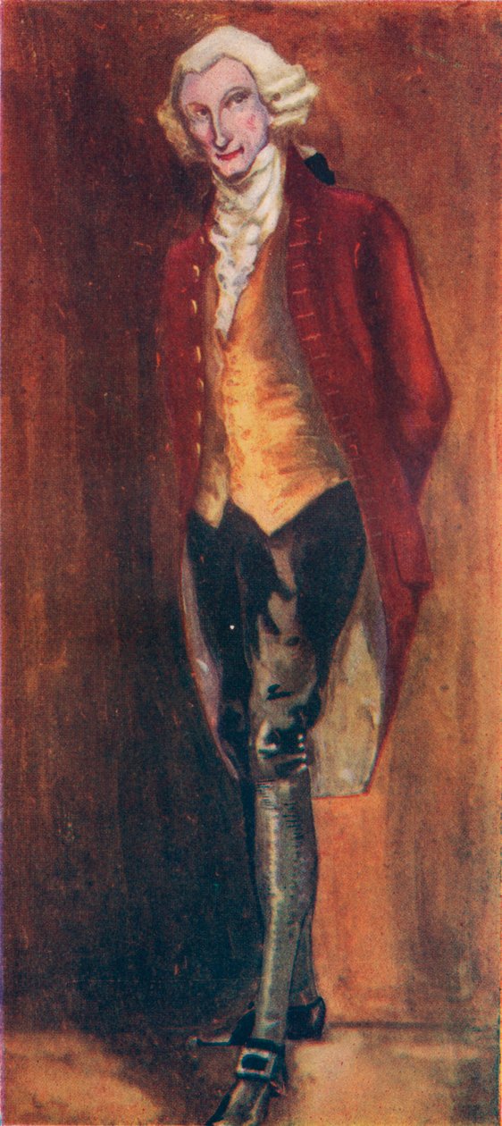 Człowiek czasów Jerzego III, 1907 autorstwa Dion Clayton Calthrop