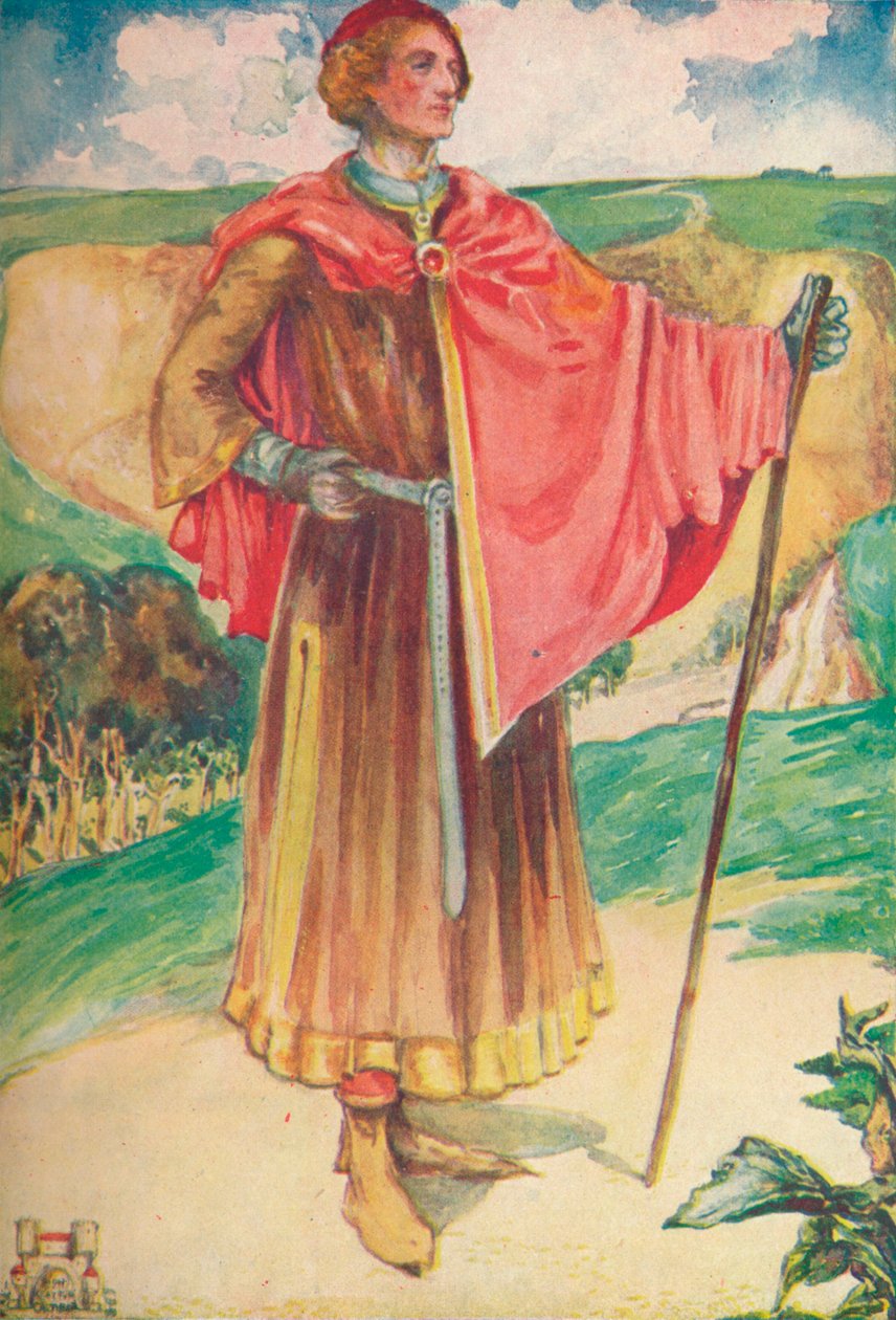 Człowiek czasów Henryka II, 1907 autorstwa Dion Clayton Calthrop