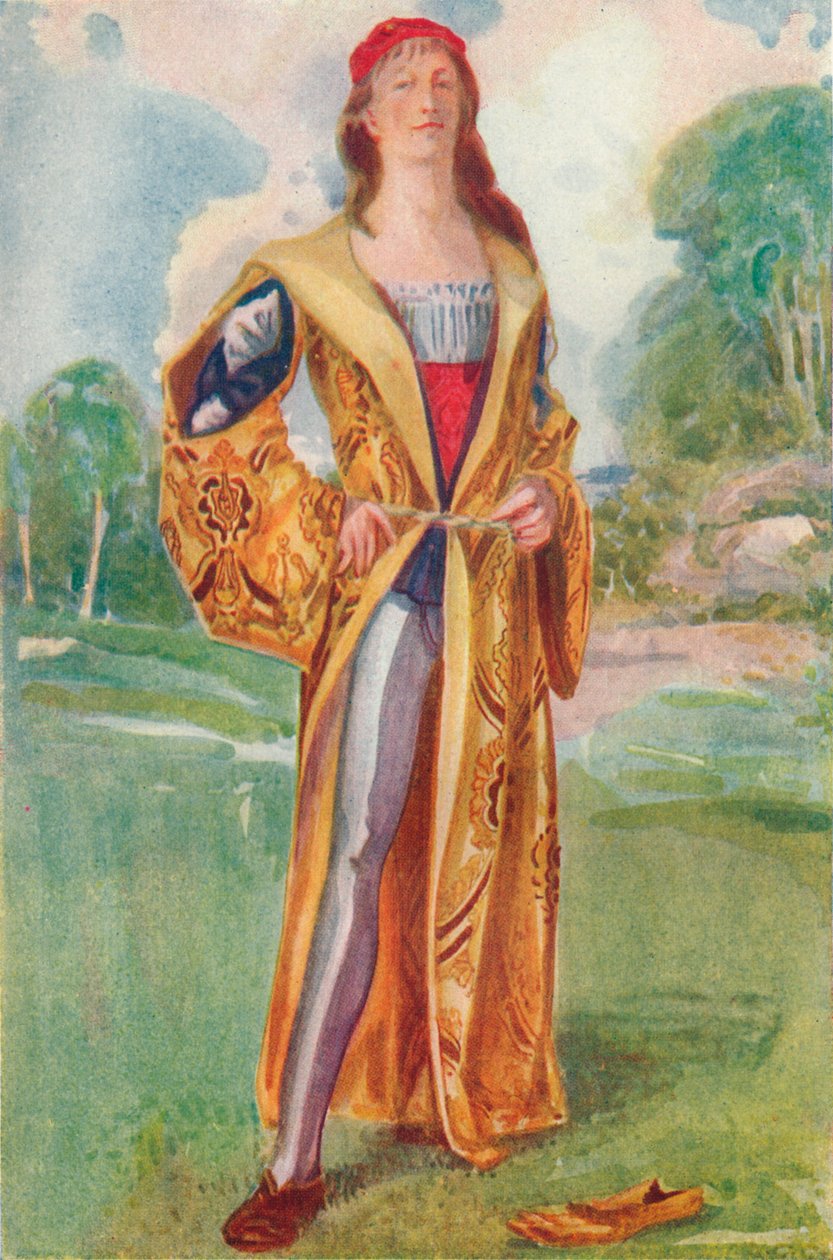 „Człowiek czasów Henryka VII”, 1907 autorstwa Dion Clayton Calthrop
