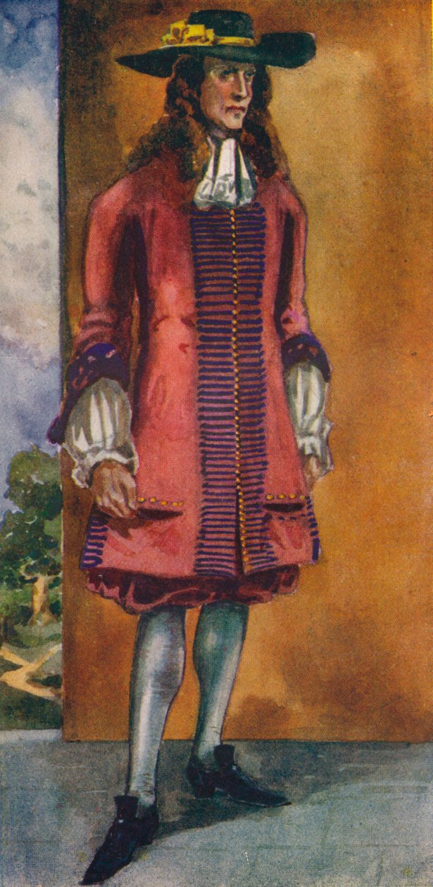 Człowiek czasów Jakuba II, 1907 autorstwa Dion Clayton Calthrop