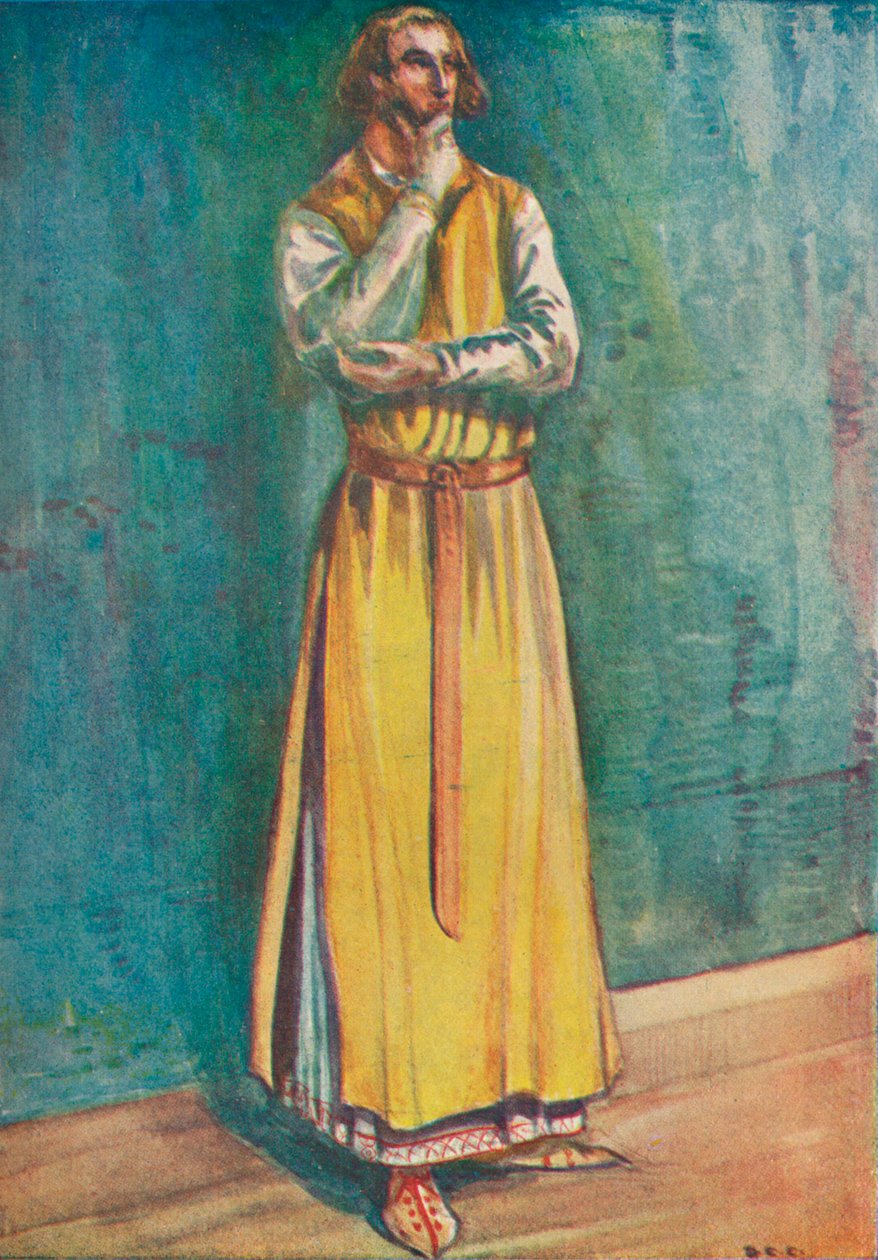 Człowiek czasów Jana, 1907 autorstwa Dion Clayton Calthrop