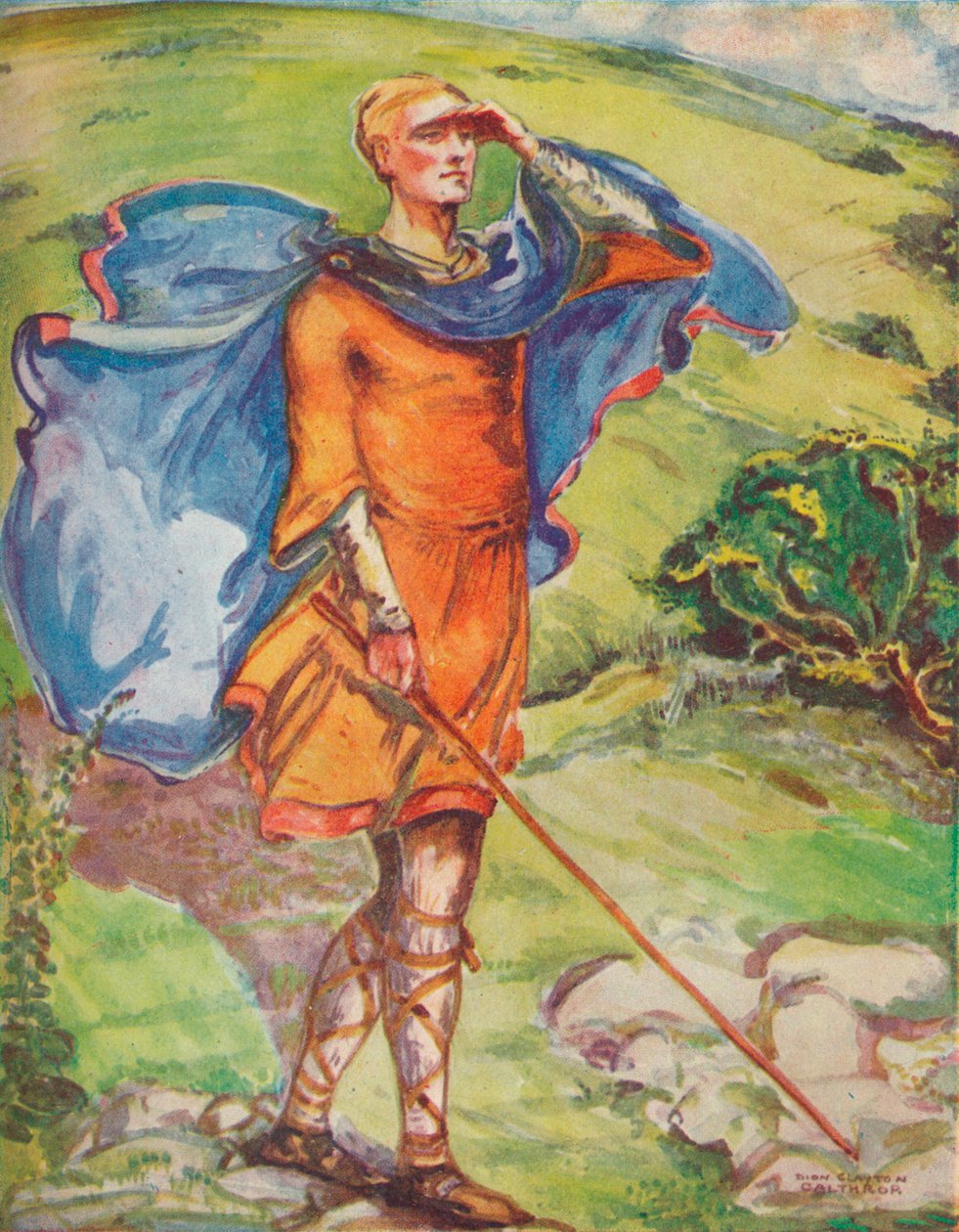 Człowiek czasów Wilhelma I, 1907 autorstwa Dion Clayton Calthrop