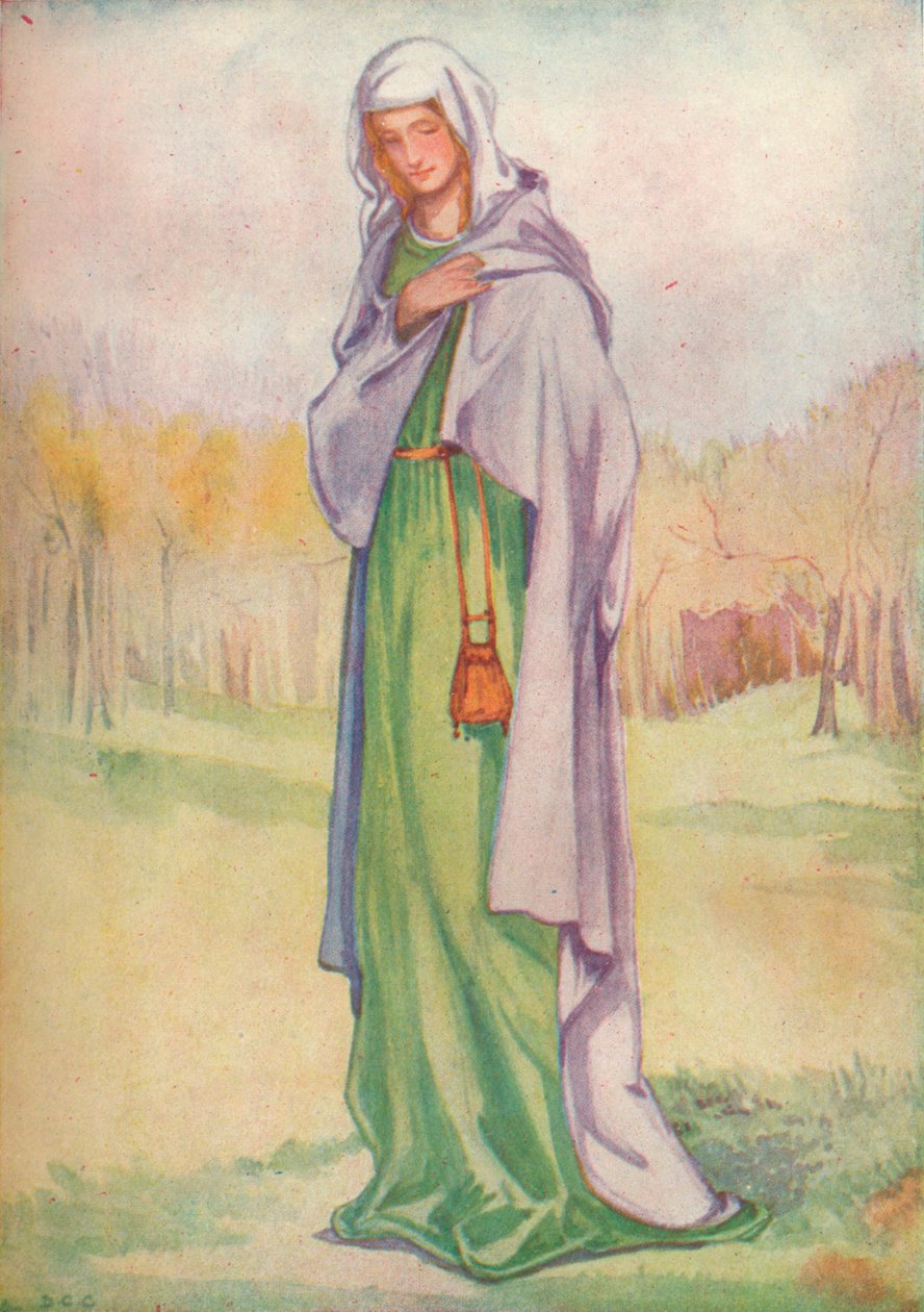 „Kobieta czasów Henryka III”, 1907 autorstwa Dion Clayton Calthrop