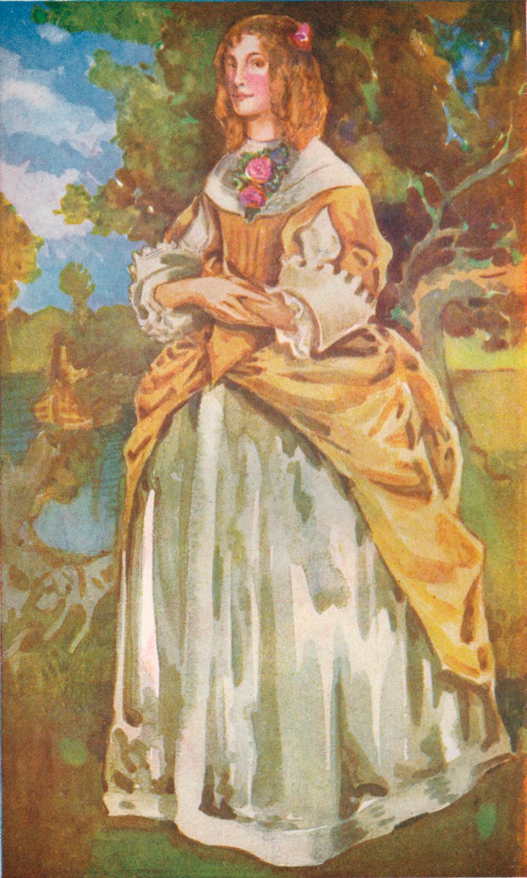 Kobieta czasów Jakuba II, 1907. autorstwa Dion Clayton Calthrop