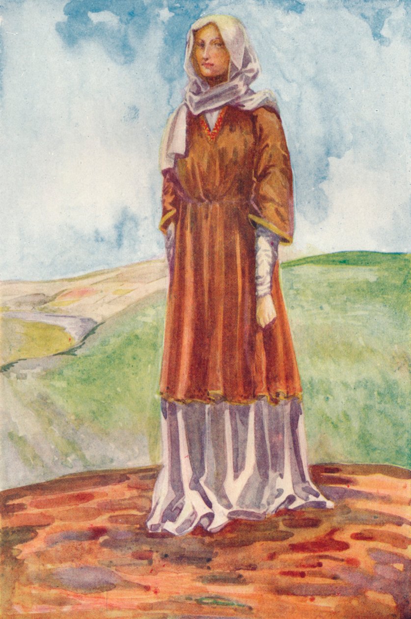 „Kobieta czasów Wilhelma I”, 1907 autorstwa Dion Clayton Calthrop