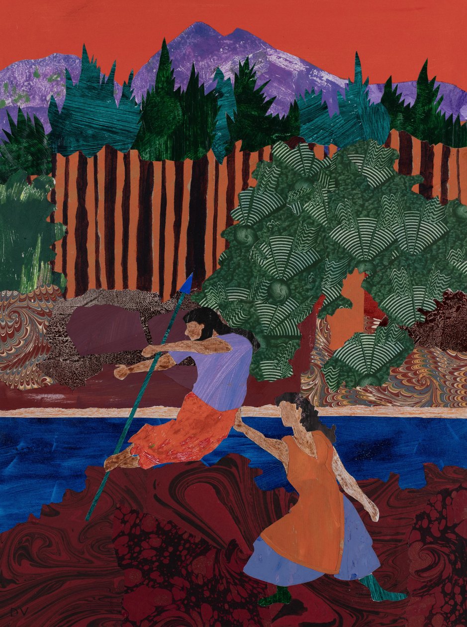 Negocjacje w małżeństwie (kolaż) autorstwa Dione Verulam