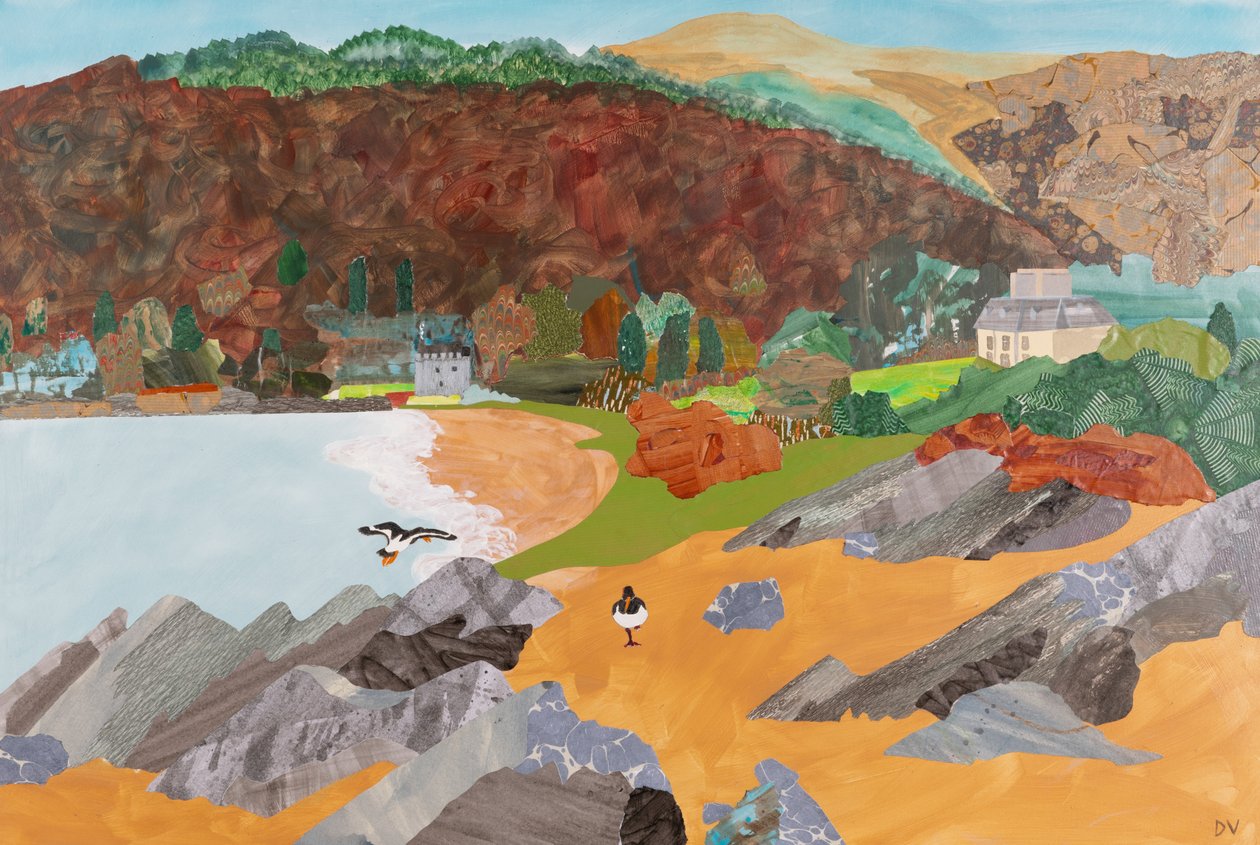 Saddell, Mull of Kintyre (kolaż) autorstwa Dione Verulam