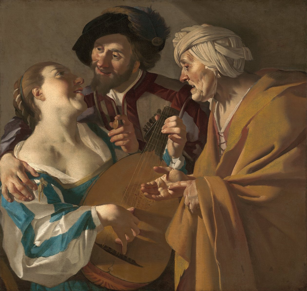 Zaopatrzenie autorstwa Dirck van Baburen