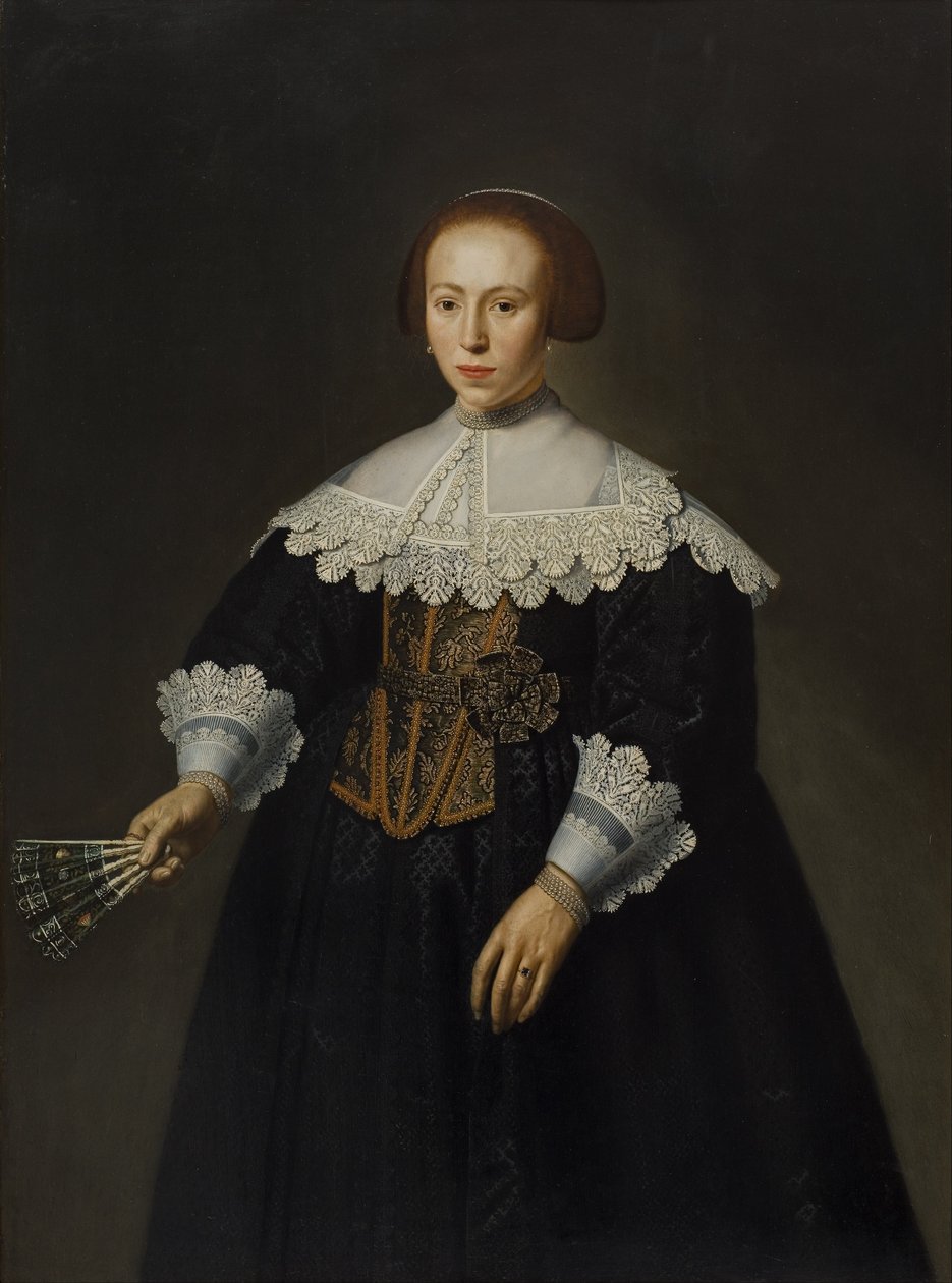 Portret damy autorstwa Dirck Santvoort