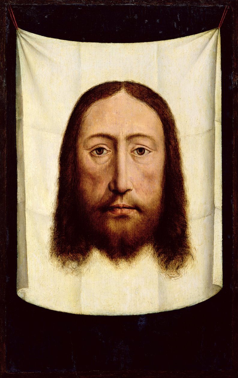 Święte Oblicze, ok.1450-60 autorstwa Dirck Bouts