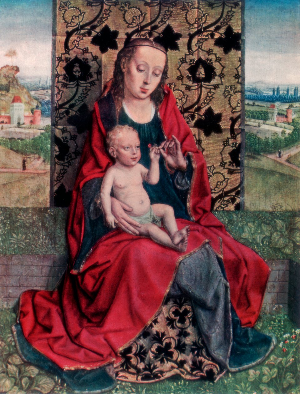 Madonna z Dzieciątkiem, 1927 autorstwa Dirck Bouts