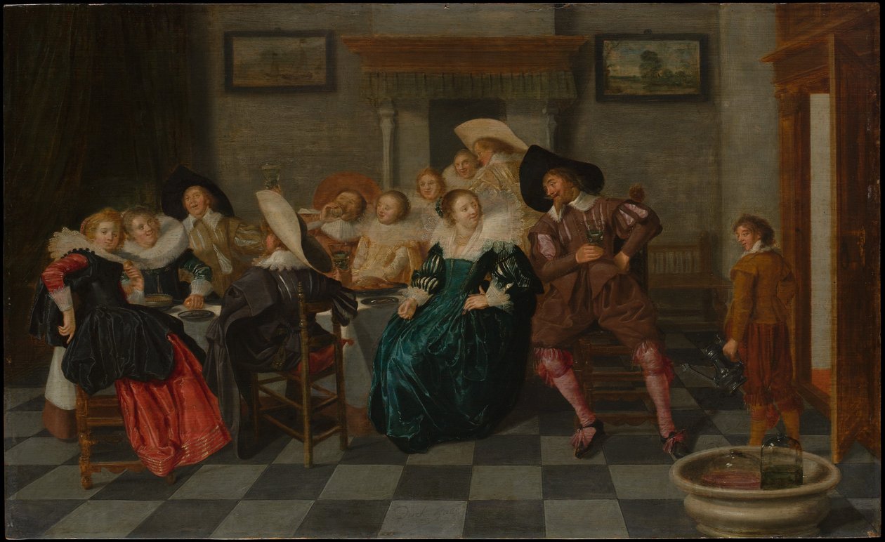 Bankiet autorstwa Dirck Hals
