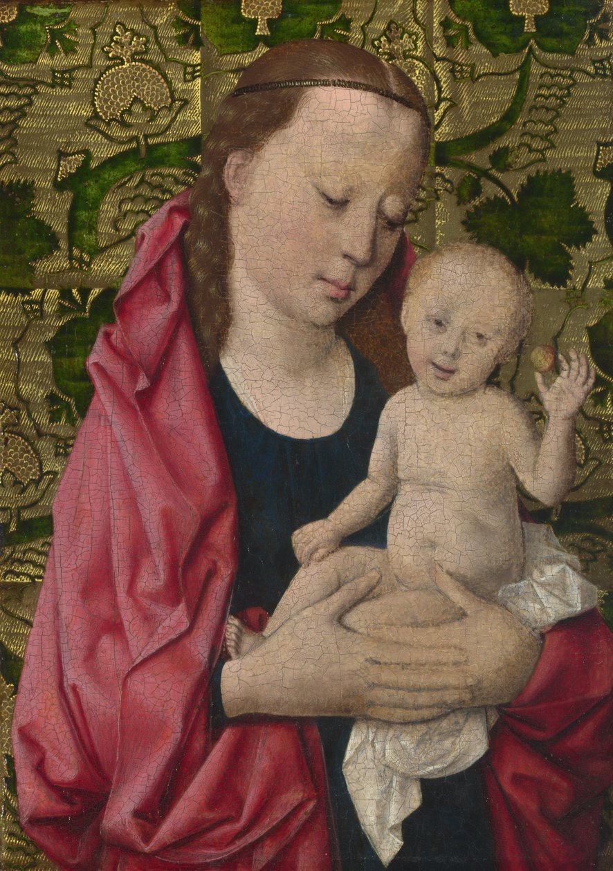 Dziewica z Dzieciątkiem, ok. 1465 autorstwa Dirk Bouts
