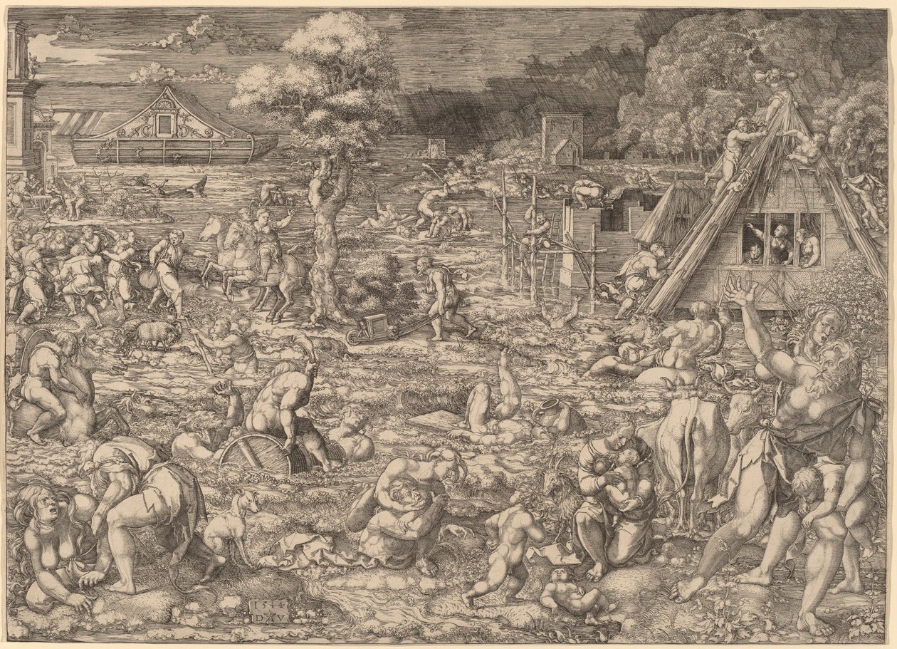 Potop autorstwa Dirk Jacobsz Vellert