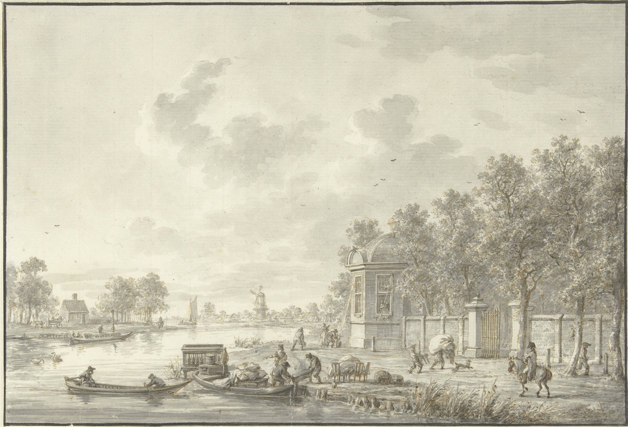 Twarzą do Spaarne autorstwa Dirk Langendijk