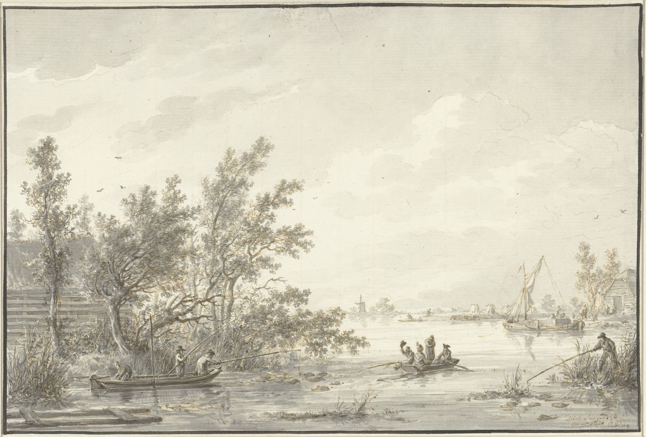 Riverscape autorstwa Dirk Langendijk
